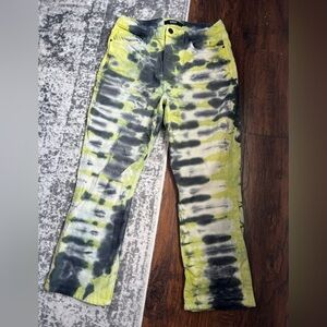 Hudson Jeans Holly High Rise Tie Dye Jeans size 30